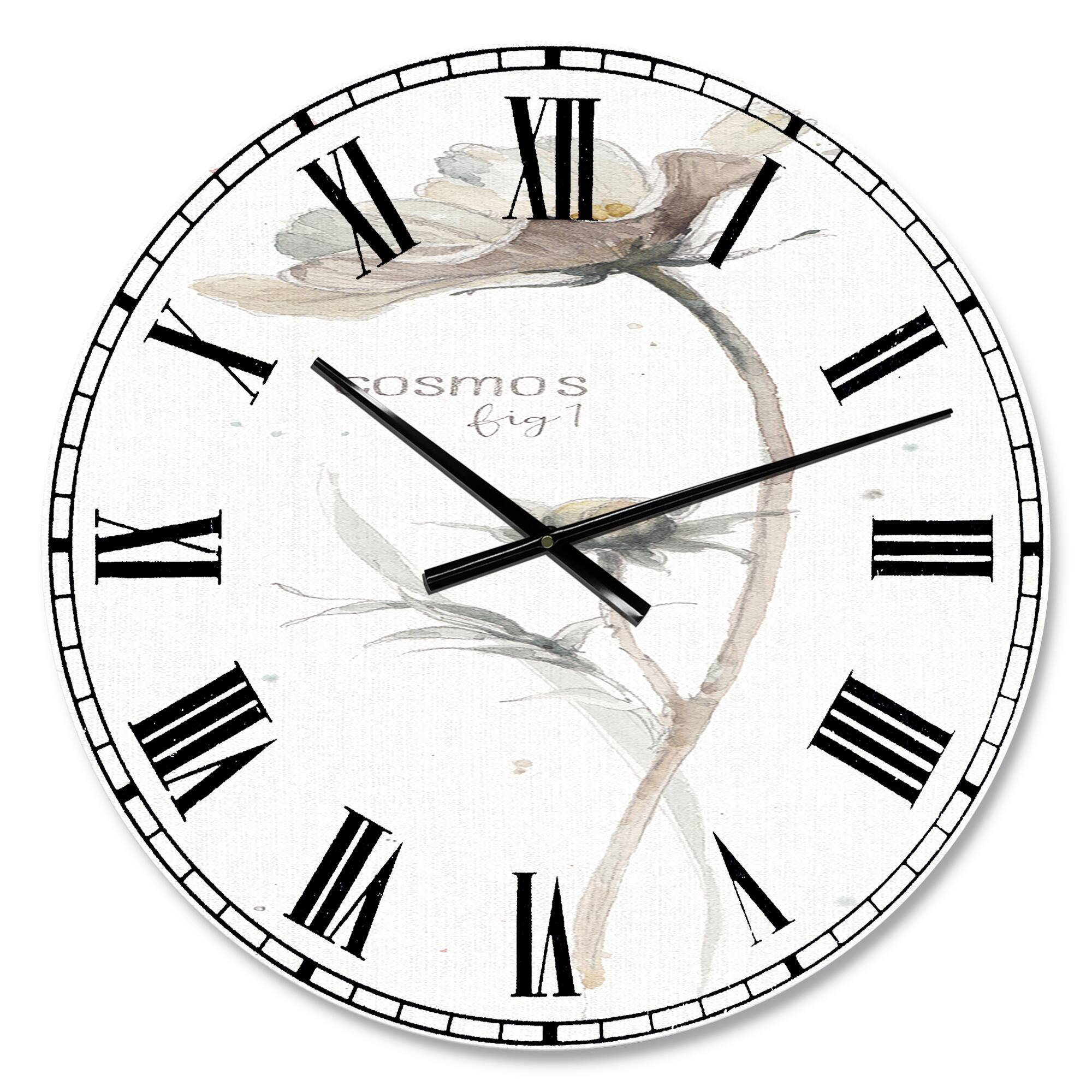 Designart A Country Weekend VII Traditional No Border Wall Clock